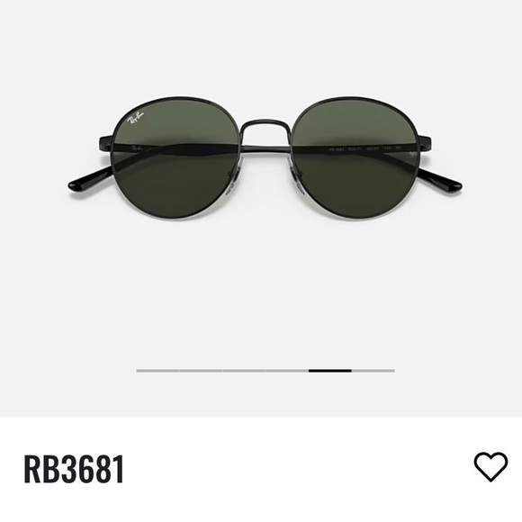 Ray-Ban Black Sunglasses RB3681 New - Picture 12 of 14